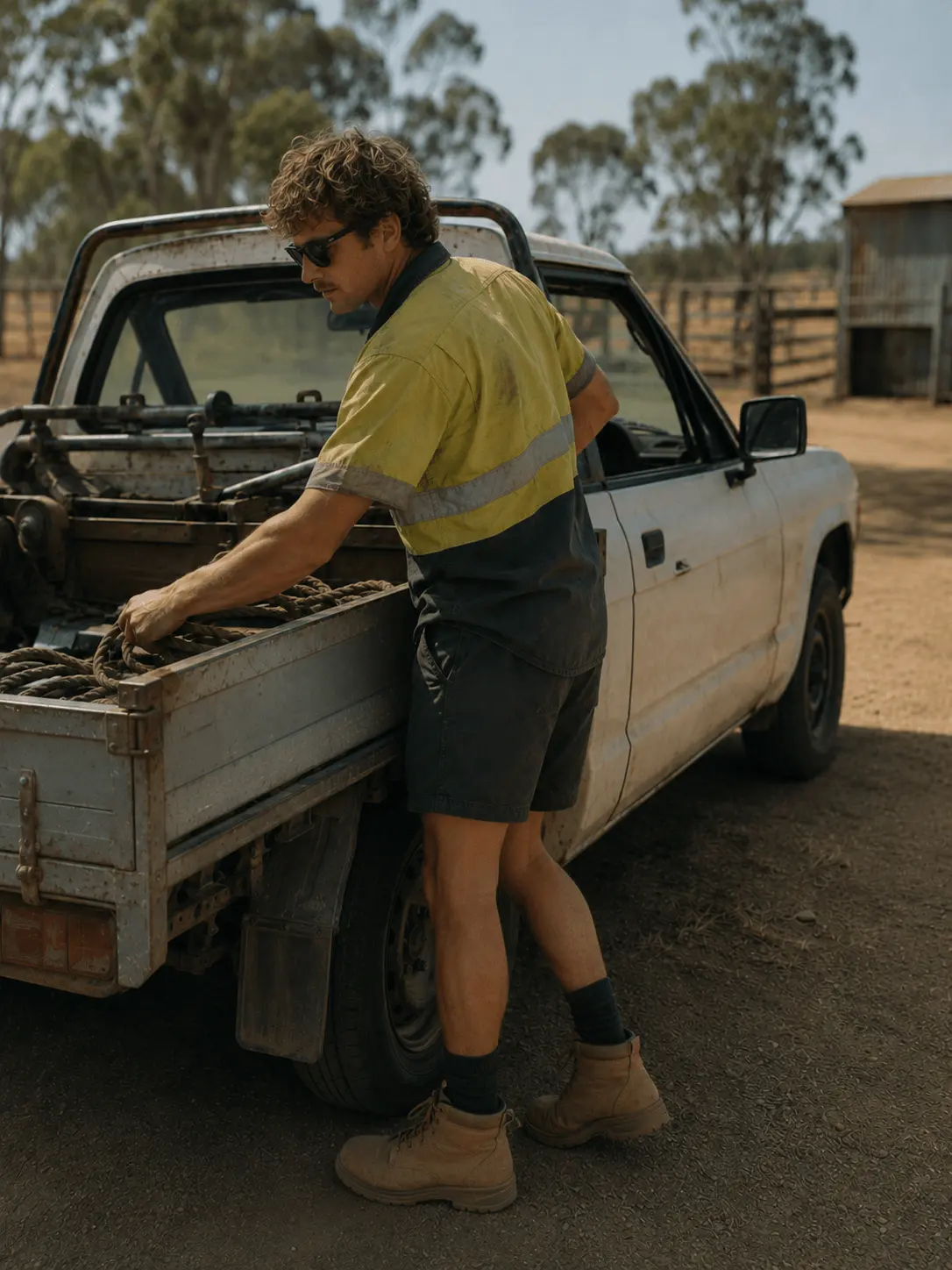 Regional farm work in Australia